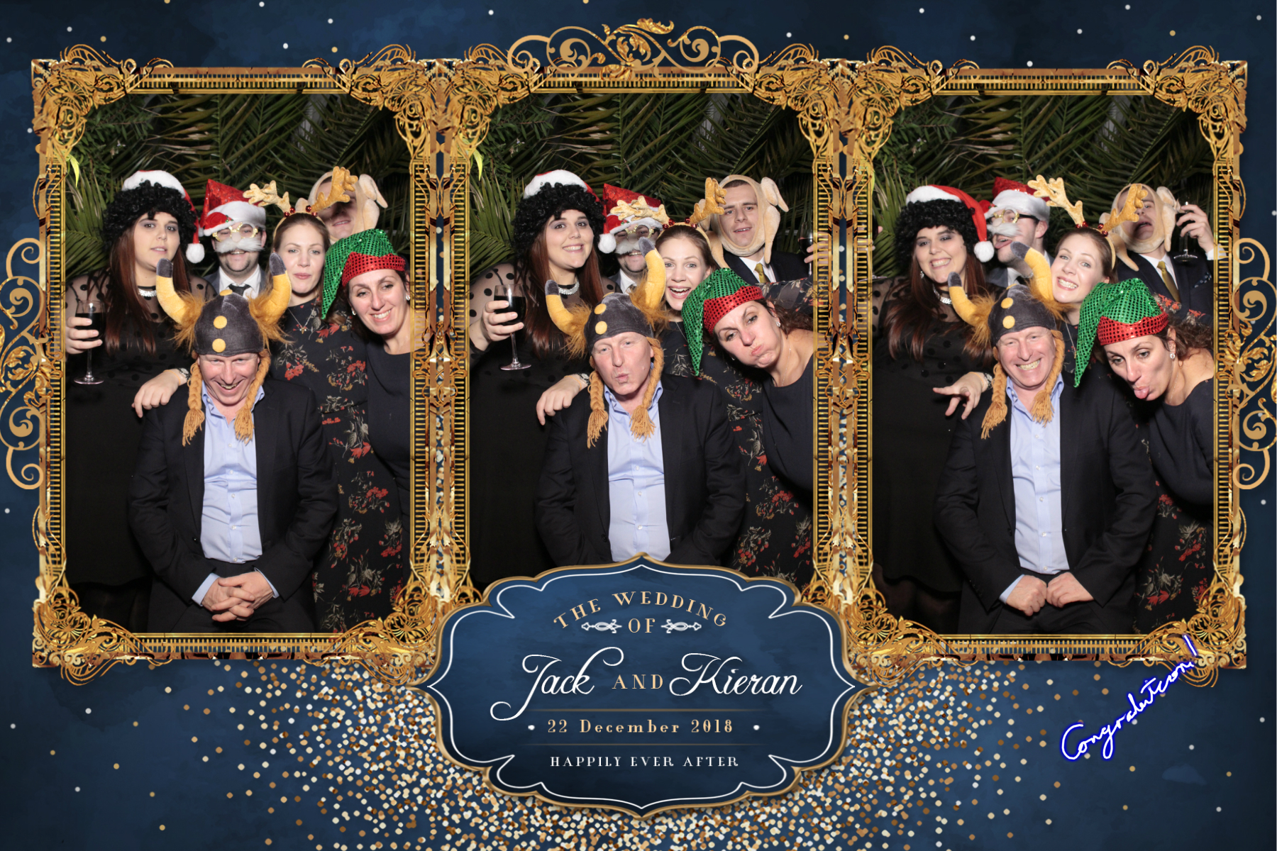 Jack and Kieran's Wedding | View more photos from the event at gallery.myphotoboothexperience.co.uk/u/MyPhotoBoothExperienceLtd/Jack-and-Kierans-Wedding